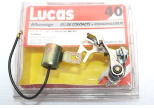 KIT RUPTEURS/CONDENSATEUR LUCAS 40 DTJ 105 ...HONDA NISSAN - Tracau...