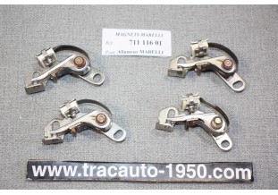 LOT DE 2 RUPTEURS 711116.01 POUR ALLUMEURS MARELLI...ALFA FIAT MOTO...