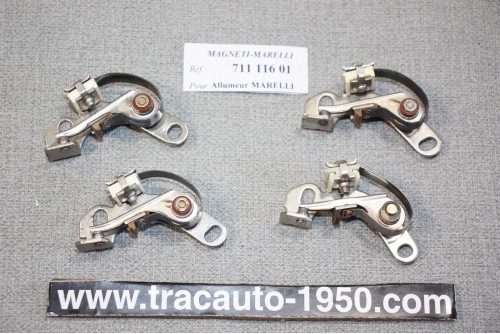 LOT DE 2 RUPTEURS 711116.01 POUR ALLUMEURS MARELLI...ALFA FIAT MOTO...