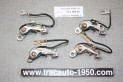 JEU DE RUPTEURS 711185.01 POUR ALLUMEURS MARELLI...R4 R12 FIAT 128 ...
