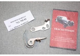 JEU DE RUPTEURS 711195.01 POUR ALLUMEURS MARELLI...CX 2000 2200 FIAT 128
