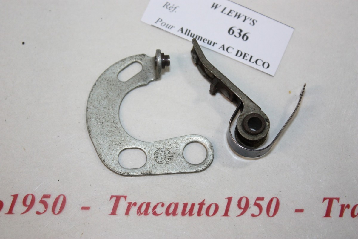 JEU DE RUPTEURS W.LEWY'S 636 POUR ALLUMEURS DELCO-REMY...OLDSMOBIL...