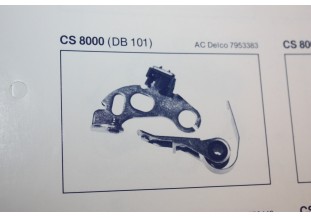 JEU DE RUPTEURS 7953383 POUR ALLUMEURS DELCO-REMY...VAUXHALL TRIUMP...