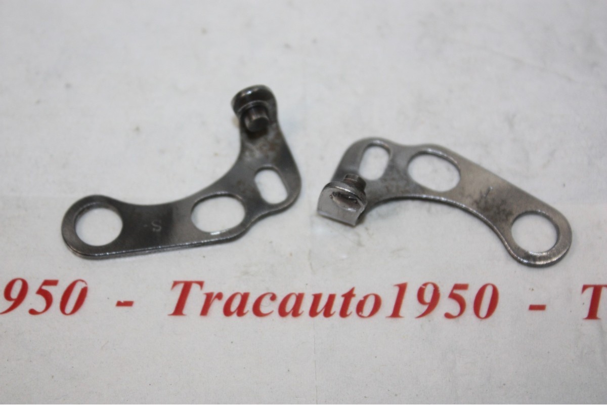 LOT DE 2 SUPPORTS DE RUPTEURS POUR ALLUMEURS DELCO-REMY...AUTOS MOT...
