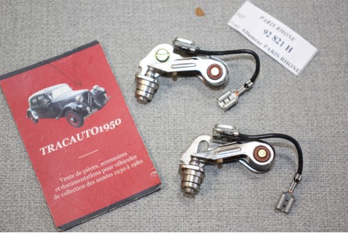 JEU DE RUPTEURS 92821H POUR ALLUMEURS PARIS RHONE...PEUGEOT 404 504...