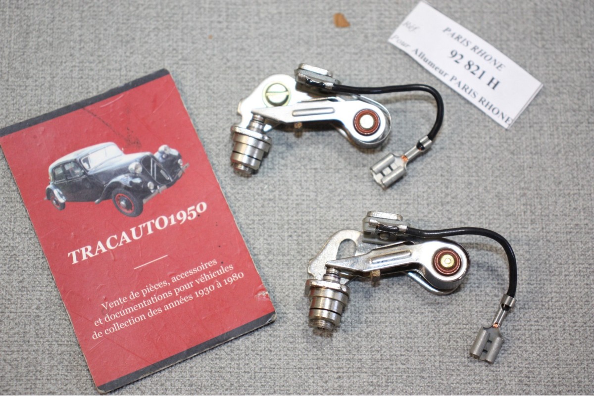 JEU DE RUPTEURS 92821H POUR ALLUMEURS PARIS RHONE...PEUGEOT 404 504...