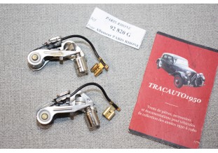 JEU DE RUPTEURS 92820G POUR ALLUMEURS PARIS RHONE...PEUGEOT 104 RAL...