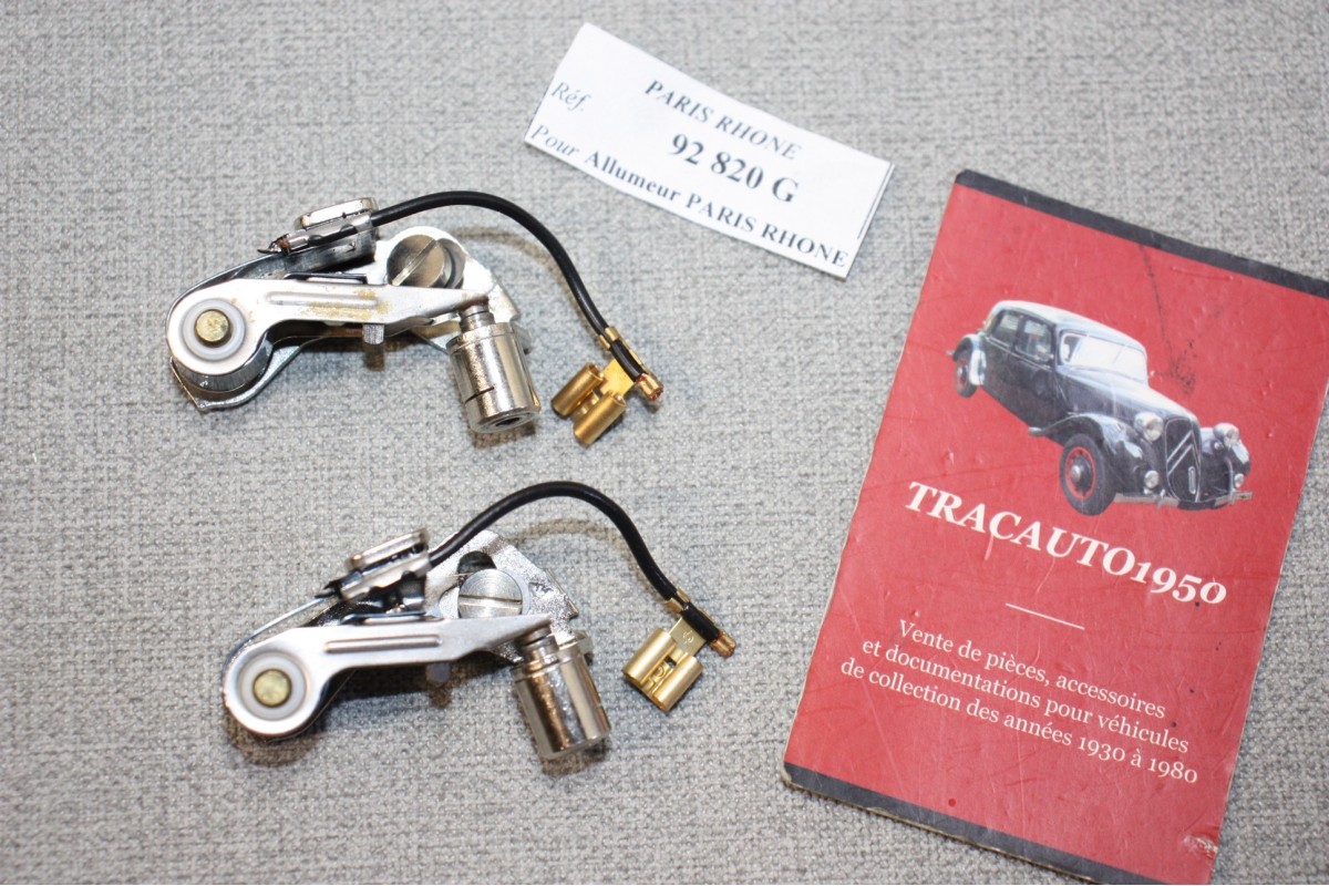 JEU DE RUPTEURS 92820G POUR ALLUMEURS PARIS RHONE...PEUGEOT 104 RAL...
