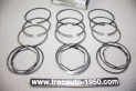 JEU DE SEGMENTS MOTEUR D/65mm PERFECT CIRCLE..RENAULT R4 R5 R6 - Tr...
