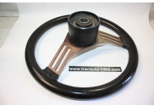 VOLANT FIAT 2 BRANCHES Ø 350mm AVEC MOYEU...FIAT 127 SPORT