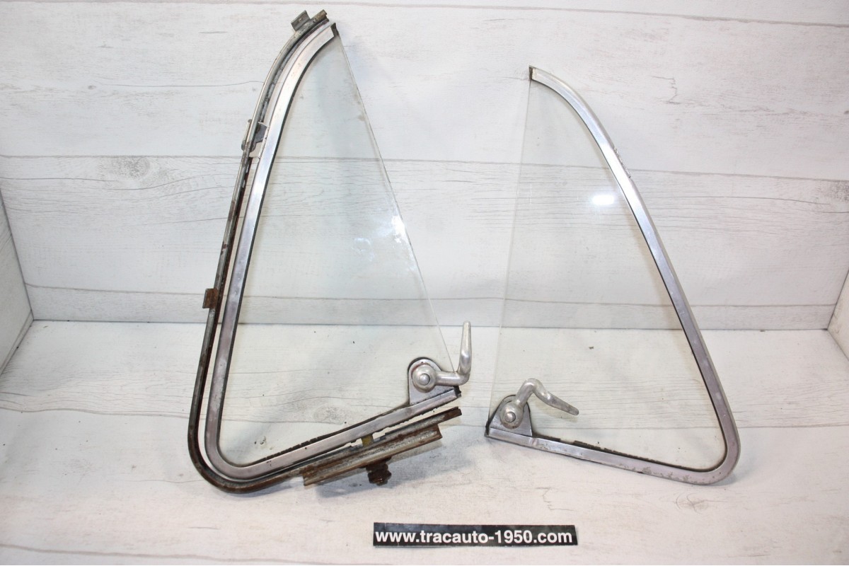 PAIRE DE VITRES DEFLECTEUR AV D/G...SIMCA ARONDE - Tracauto1950