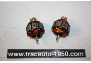 LOT DE 2 INDUITS DE MOTEUR D'ESSUIE GLACE SEV MARCHAL 6/12V...AUTOS ANCIENNES DIVERS