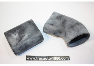 JEU DE 2 RACCORDS DE CHAUFFAGE...CITROEN TRACTION 11CV