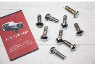 LOT DE 9 VIS DE FIXATION DE PARE CHOC...CITROEN TRACTION 11CV