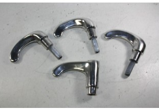 JEU DE POIGNEES EXTERIEURES DE PORTES AV/AR...CITROEN 2CV AZ AZL AV...