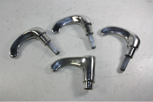 JEU DE POIGNEES EXTERIEURES DE PORTES AV/AR...CITROEN 2CV AZ AZL AV...