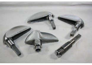 JEU DE 4 POIGNEES DE PORTE EXTERIEURE AV/AR...CITROEN 2CV  AZL AZAM...