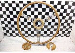 VOLANT QUILLERY ANTIVIBRANT 3 BRANCHES Ø 425mm...CITROEN TRACTION AUTOS ANCIENNES