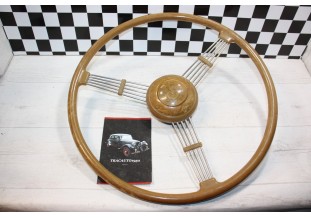 VOLANT QUILLERY ANTIVIBRANT 3 BRANCHES Ø 425mm...CITROEN TRACTION AUTOS ANCIENNES