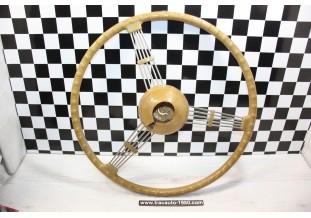 VOLANT QUILLERY ANTIVIBRANT 3 BRANCHES Ø 425mm...CITROEN TRACTION AUTOS ANCIENNES