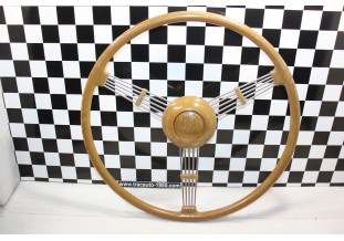 VOLANT QUILLERY ANTIVIBRANT 3 BRANCHES Ø 425mm...CITROEN TRACTION AUTOS ANCIENNES