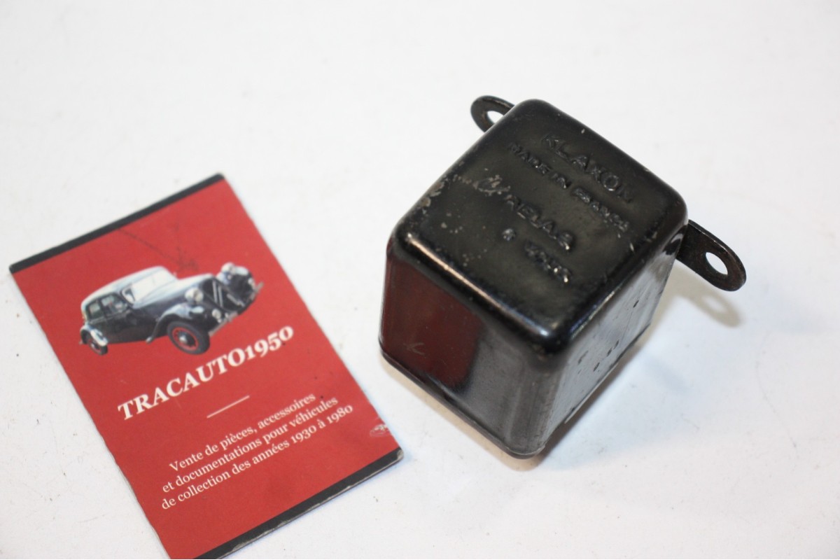 RELAIS 6V KLAXON pourAVERTISSEURS 4 BORNES...AUTOS ANCIENNES DIVERSES