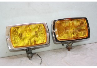 PAIRE DE FEUX ADDITIONNELS CIBIE IODE 175...RENAULT R8 GORDINI 4L 4...