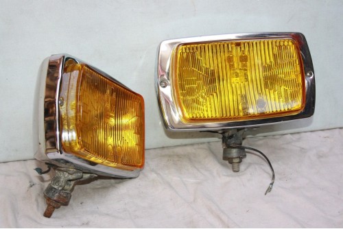 PAIRE DE FEUX ADDITIONNELS CIBIE IODE 175...RENAULT R8 GORDINI 4L 4...