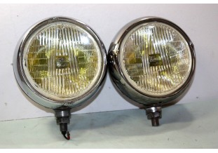 PAIRE DE FEUX ADDITIONNELS AB CIBIE OSCAR D/180mm...R8 S SIMCA RALL...