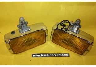 PAIRE DE FEUX ADDITIONNELS AB BOSCH 1305620016...AUTOS ANCIENNES CO...