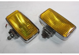 PAIRE DE FEUX ADDITIONNELS AB SEMR IODE 47...SIMCA RALLYE R8 GORDIN...