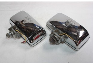 PAIRE DE FEUX ADDITIONNELS AB SEMR IODE 47...SIMCA RALLYE R8 GORDIN...