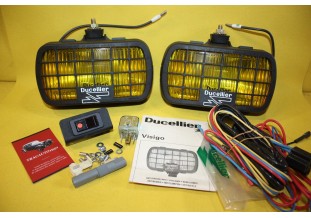 COFFRET DE FEUX ADDITIONNELS ANTIBROUILLARD IODE H3 DUCELLIER VISIGO...AUTOS DIVERS