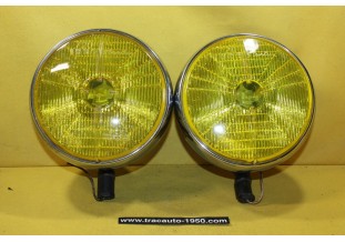 PAIRE DE FEUX ADDITIONNELS AB SEV MARCHAL STARLUX IODE 720 Ø 210mm...AUTOS DIVERS