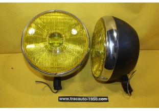 PAIRE DE FEUX ADDITIONNELS AB SEV MARCHAL STARLUX IODE 720 Ø 210mm...AUTOS DIVERS