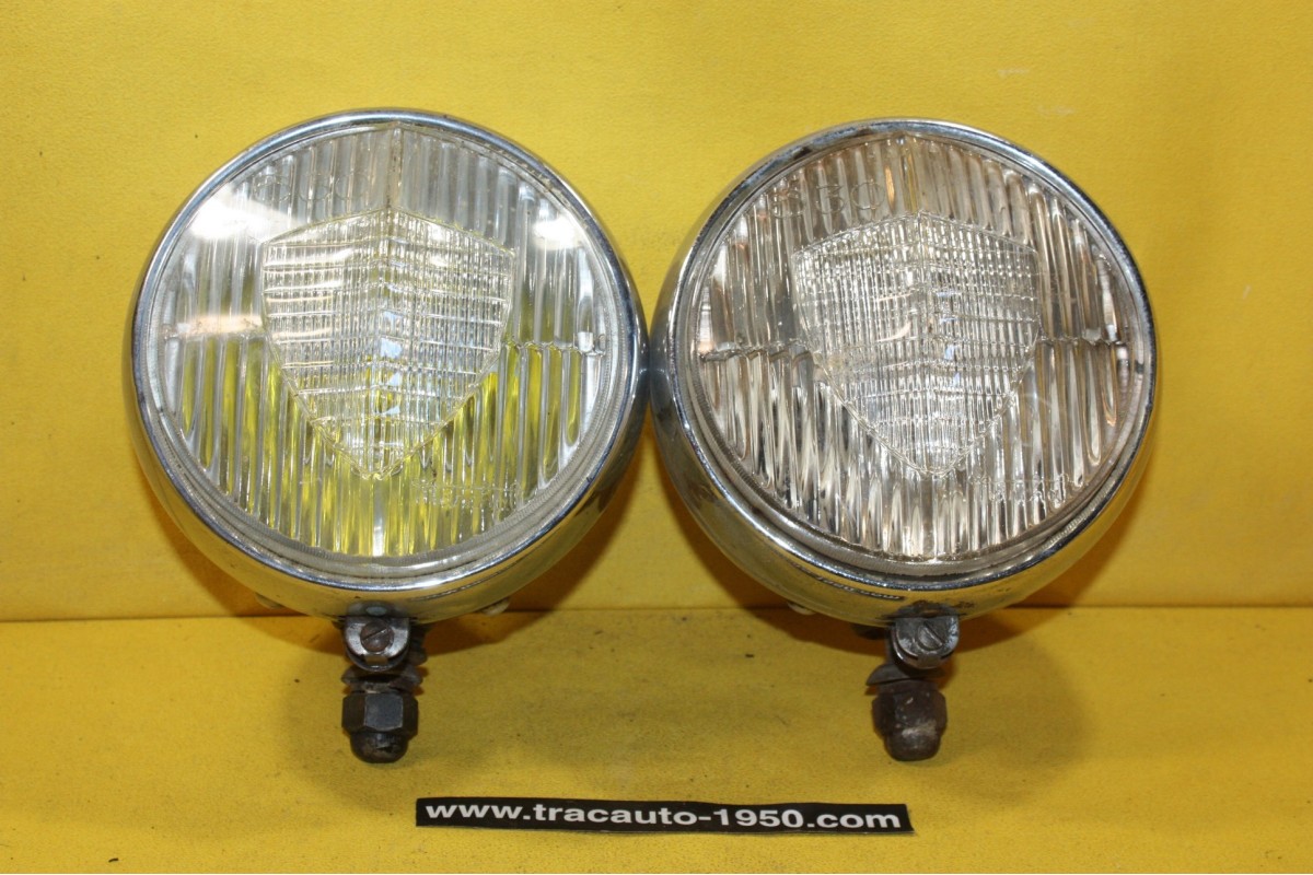 PAIRE DE FEUX ADDITIONNELS AB SEV MARCHAL 630 Ø 160mm...TRACTION 203  et DIVERS