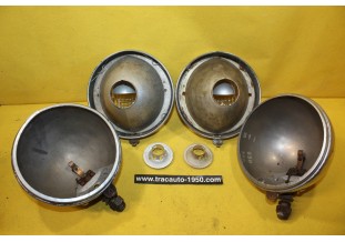 PAIRE DE FEUX ADDITIONNELS AB SEV MARCHAL 630 Ø 160mm...TRACTION 203  et DIVERS