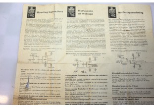 CENTRALE CLIGNOTANTE 6V HELLA 4LZ 002326.011 3 BORNES...AUTOS ANCIENNES