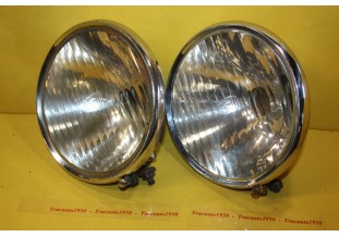 PAIRE DE PHARES CIBIE ABTP 285 Ø 255mm...AUTOS ANCIENNES