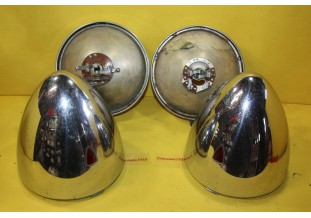 PAIRE DE PHARES MARCHAL ABTP 391 Ø 200mm...CITROEN TRACTION JUVAQUATRE...