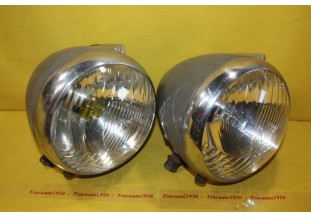 PAIRE DE PHARES MARCHAL ABTP 391 Ø 200mm...CITROEN TRACTION JUVAQUATRE...