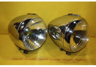 PAIRE DE PHARES CIBIE ABTP 349 Ø 200mm...CITROEN TRACTION JUVAQUATRE