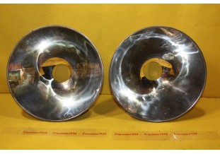 PAIRE DE PARABOLES DE PHARES CIBIE ABTP 285 Ø 243mm...CITROEN ROSALIE C6