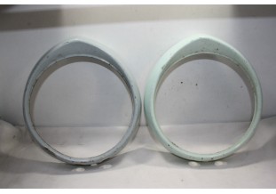 PAIRE DE CERCLAGES DE PHARE SEV MARCHAL 61920703 D/185mm...PEUGEOT ...