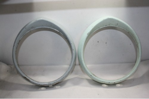 PAIRE DE CERCLAGES DE PHARE SEV MARCHAL 61920703 D/185mm...PEUGEOT ...