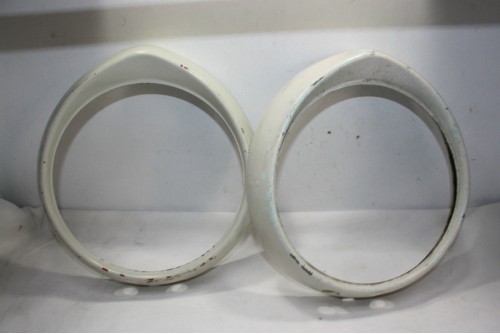 PAIRE DE CERCLAGES DE PHARE SEV MARCHAL 61920703 D/185mm...PEUGEOT ...