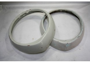 PAIRE DE CERCLAGES DE PHARE SEV MARCHAL 61920703 D/185mm...PEUGEOT ...