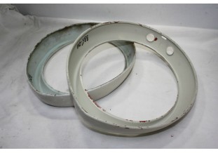 PAIRE DE CERCLAGES DE PHARE SEV MARCHAL 61920703 D/185mm...PEUGEOT ...