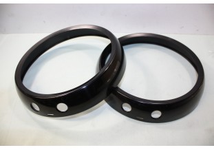 PAIRE DE CERCLAGES DE PHARES DUCELLIER D/185mm...ID DS 404 FREGATE voir descriptif