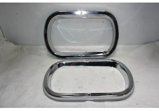 PAIRE DE CERCLAGES DE PHARE D/G CIBIE ...RENAULT R10